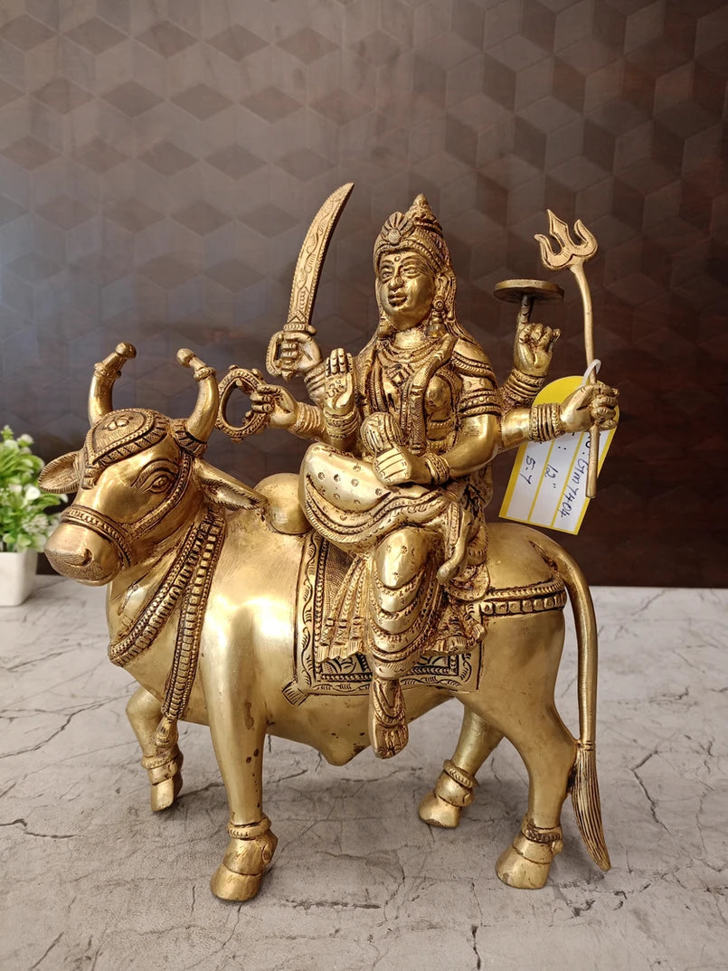 Brass Umaya Mata Amman Idol – 12 Inch
