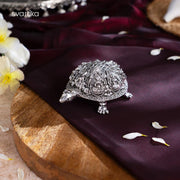 Ashtalakshmi Tortoise Idol - Silver Plated