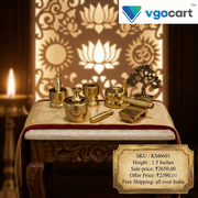 Brass Gowramma Set for Pooja